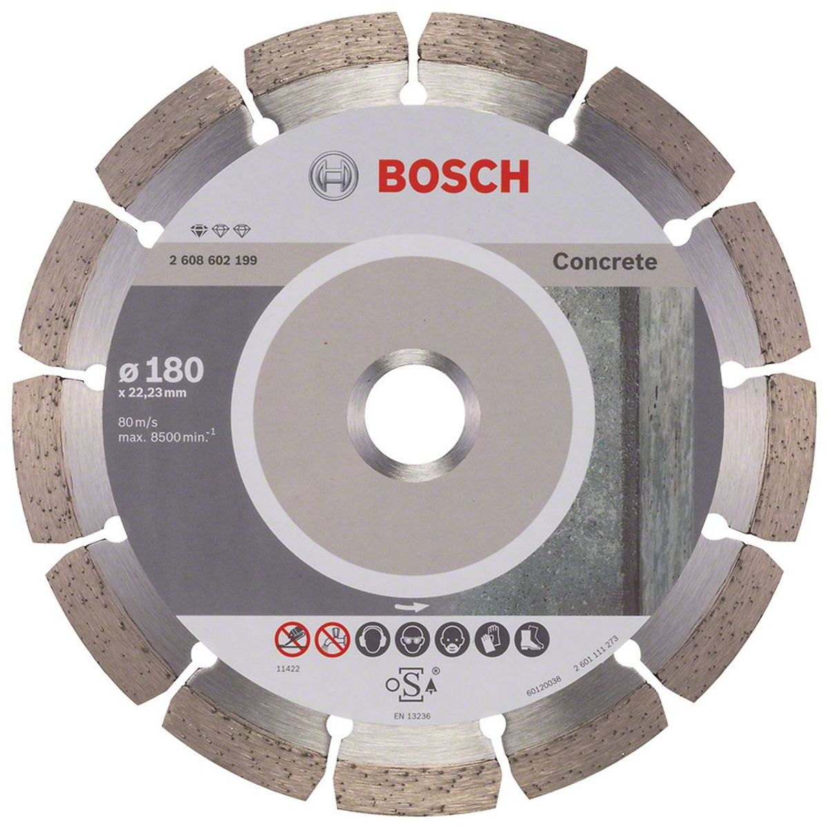 BOSCH - Disco Professional para Hormigon Duro 7"