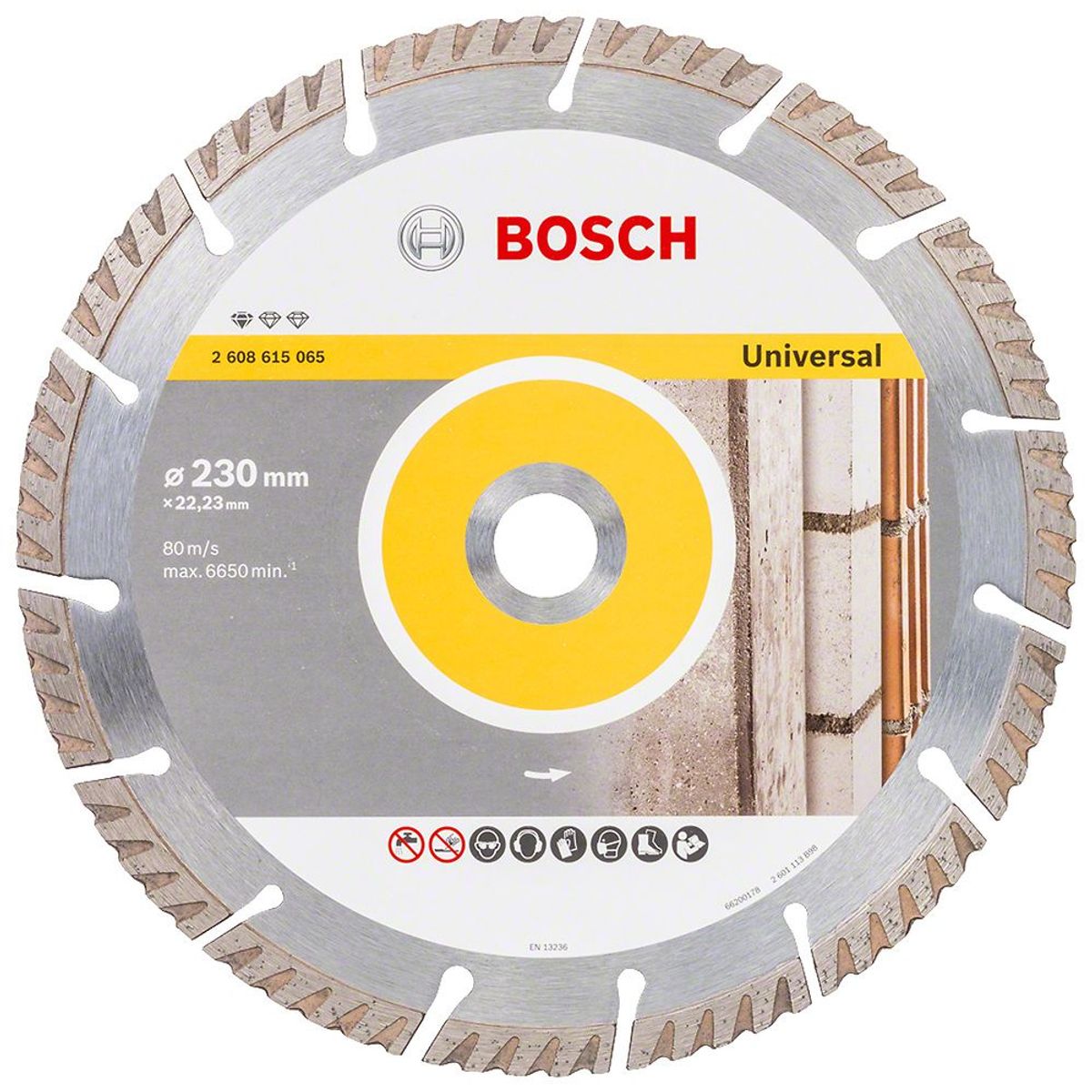 BOSCH - Disco Professional" Universal Segmentado Construccion + Metal 9"