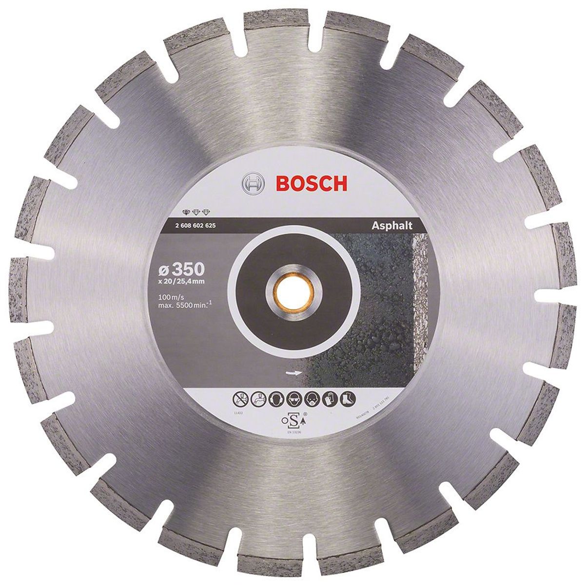 BOSCH - Disco Diamantado Segmentado para Asfalto 14'' Bosch
