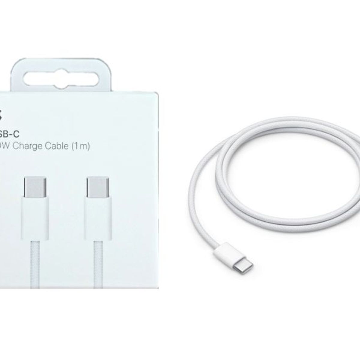 APPLE - Cable de Carga Trenzado Apple Original de 60W