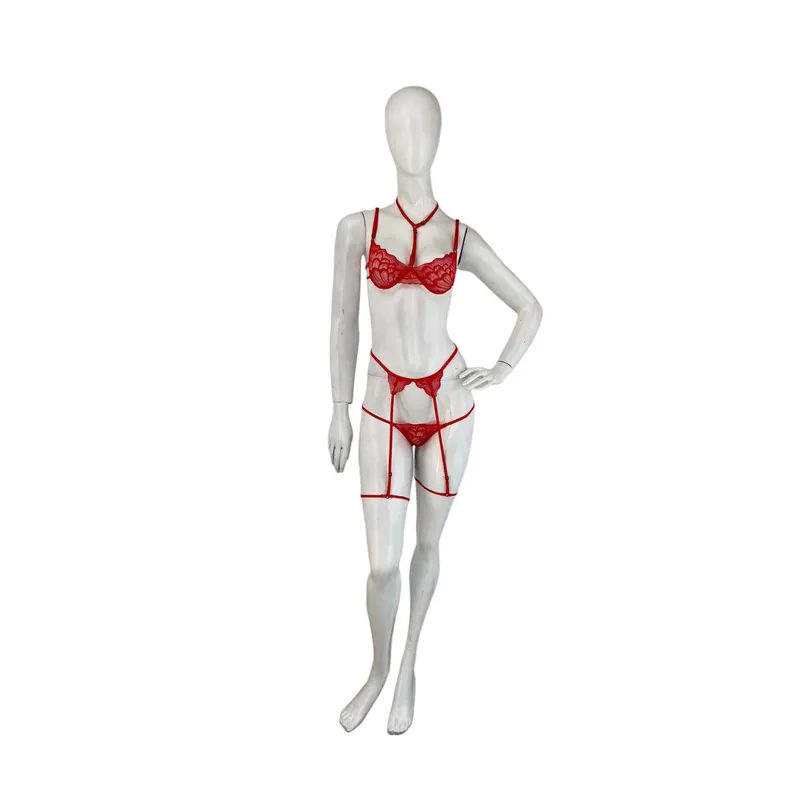 GENERICO - LENCERIA EXCLUSIVA  Conjunto de Ropa Interior Transparente Femenina