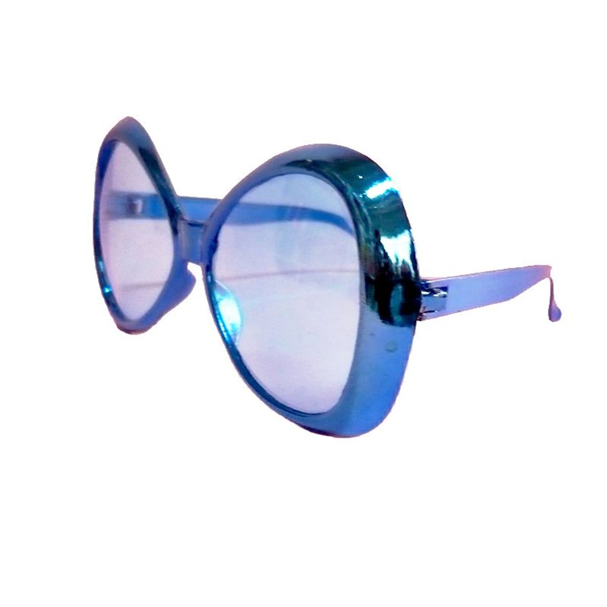 GENERICO - Lentes Mosca metalizados / Cotillón / Fiestas / 6 unds