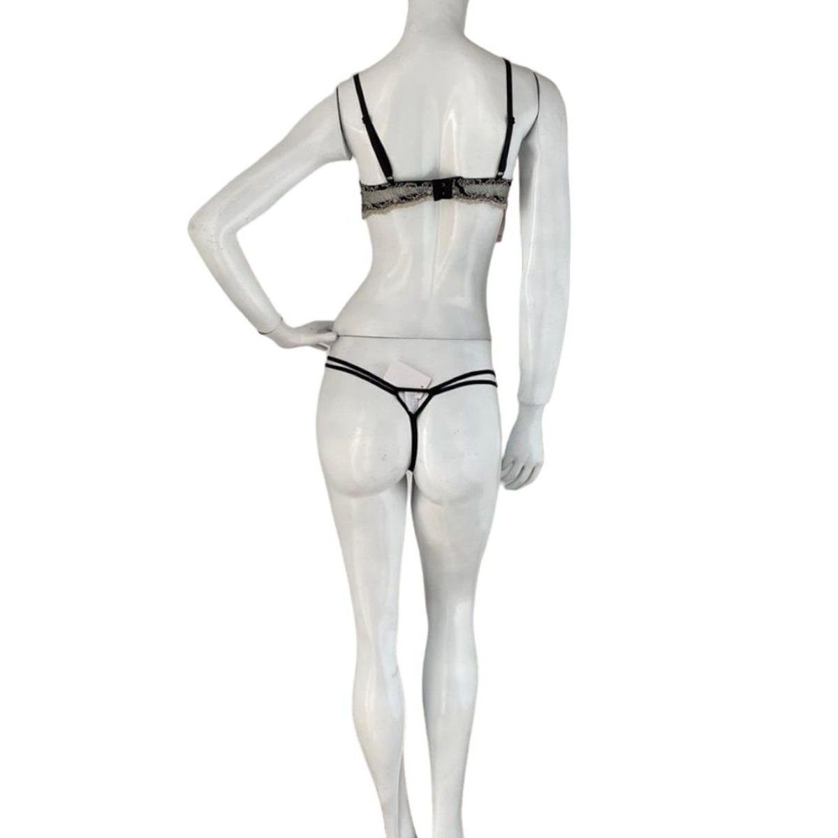 GENERICO - LENCERIA EXCLUSIVA Conjunto de Ropa Interior Transparente Mujer