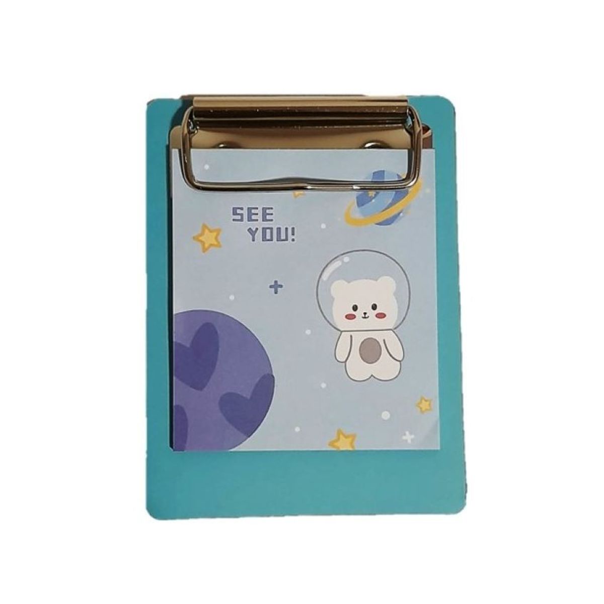 GENERICO - MINI NOTAS CON TABLERO KAWAI -  CELESTE