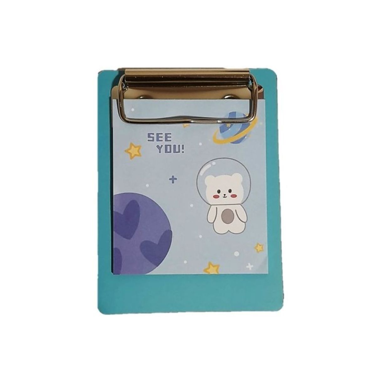 GENERICO - MINI NOTAS CON TABLERO KAWAI -  CELESTE