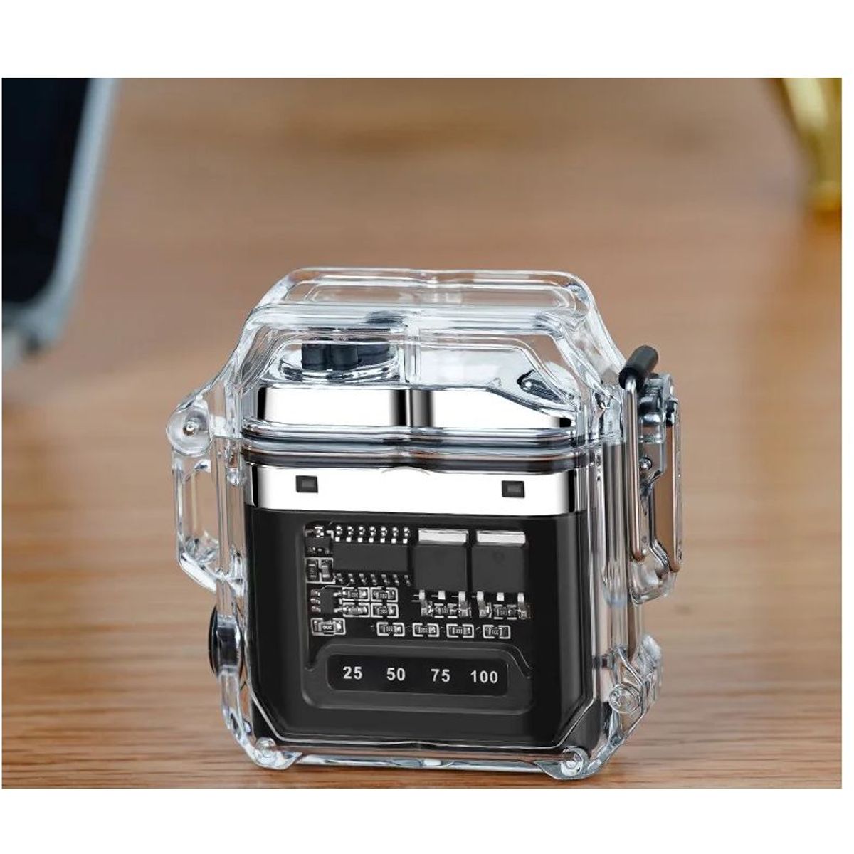 GENERICO - Encendedor eléctrico con limterna recargable