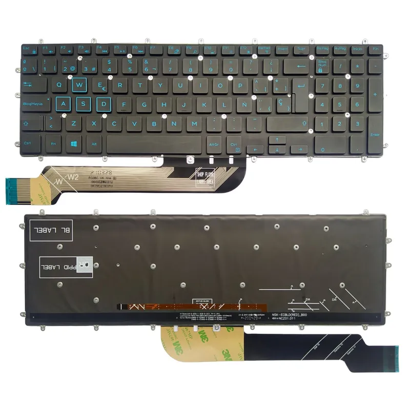 DELL - Teclado ORIGINAL para DELL G3-3500 G3-3572 G3-3578 G3-3579 G3-3779