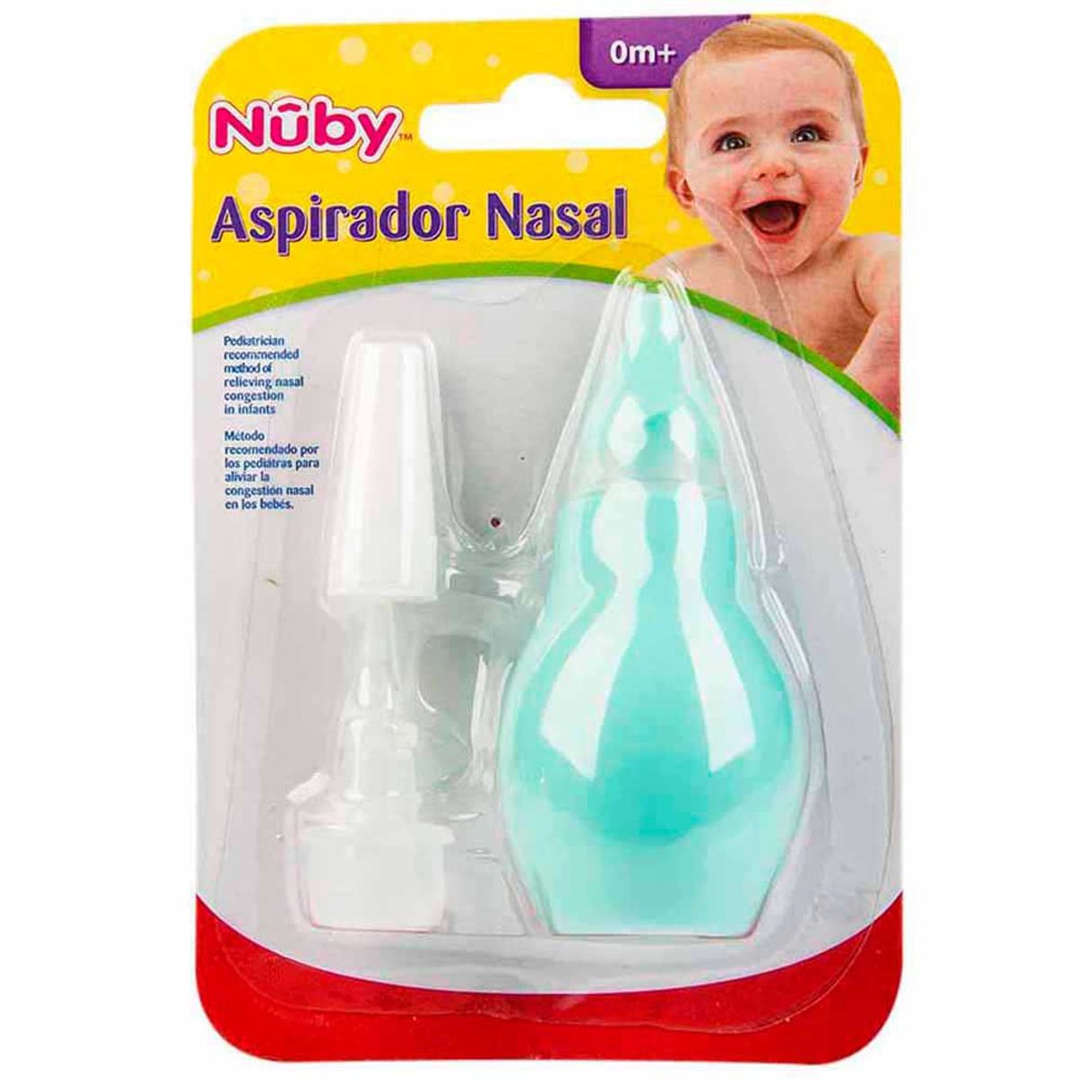 NUBY - Aspirador Nasal Verde Nuby