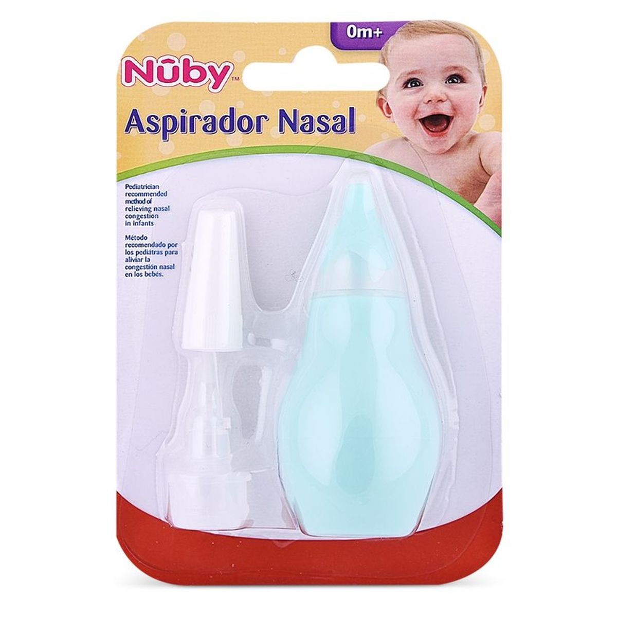 NUBY - Aspirador Nasal Verde Nuby