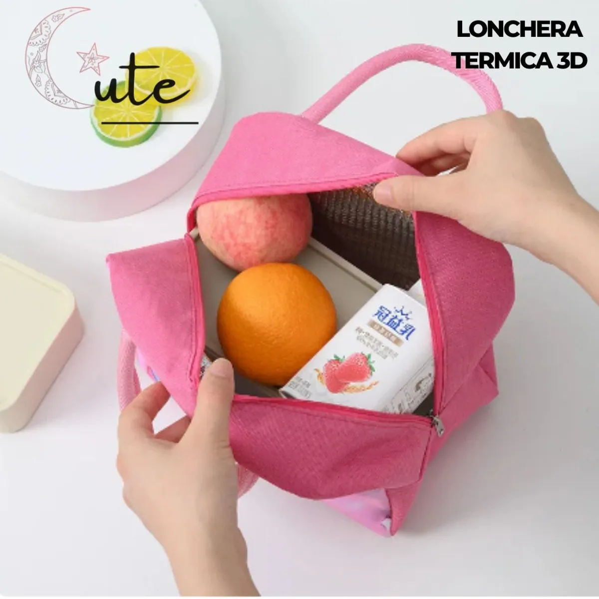 GENERICO - BOLSA  LONCHERA TÉRMICA 3D