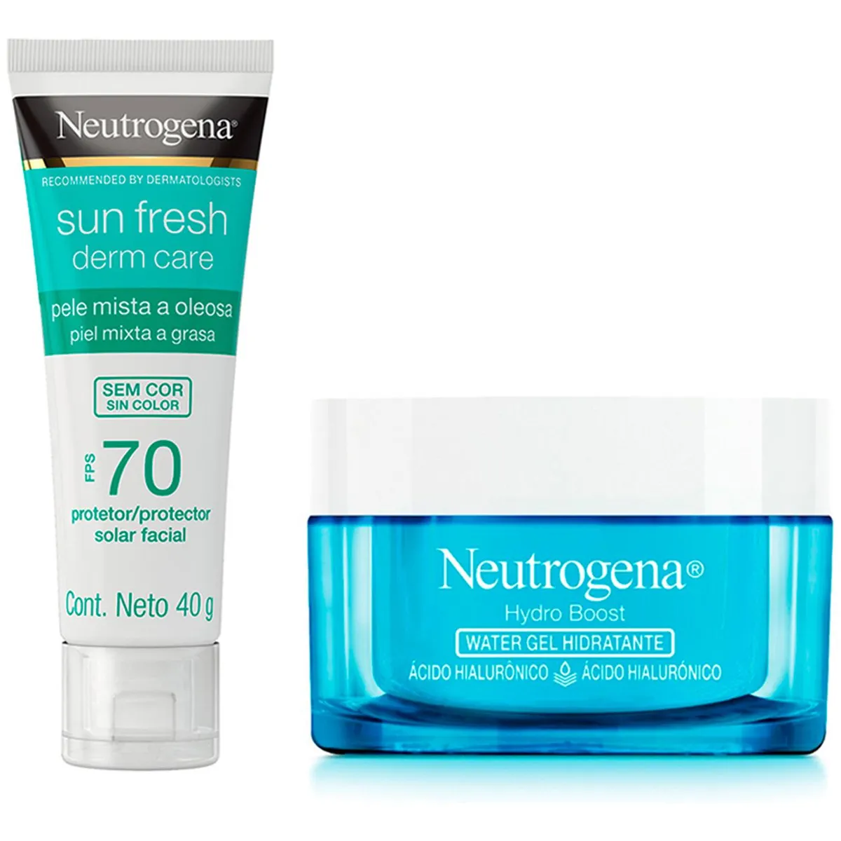NEUTROGENA - Neutrogena Combo Hydro Boost + Bloqueador Solar Fps 70