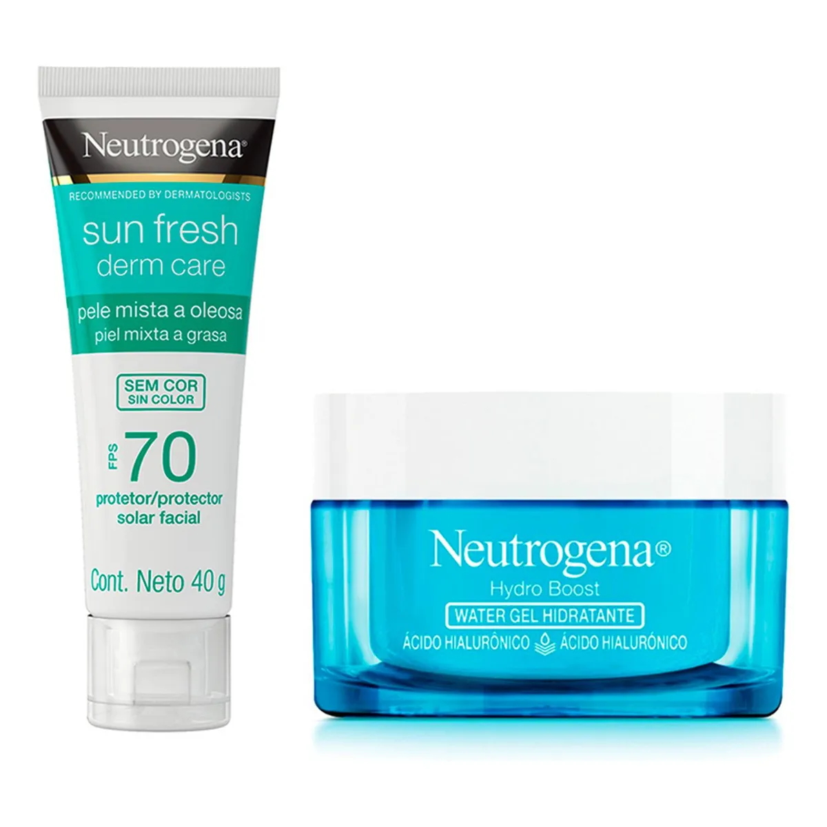 NEUTROGENA - Neutrogena Combo Hydro Boost + Bloqueador Solar Fps 70