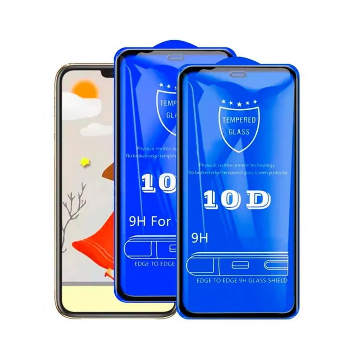 GENERICO - Mica para Xiaomi Mi A3 Protector de Pantalla 10D Antishock Resistente