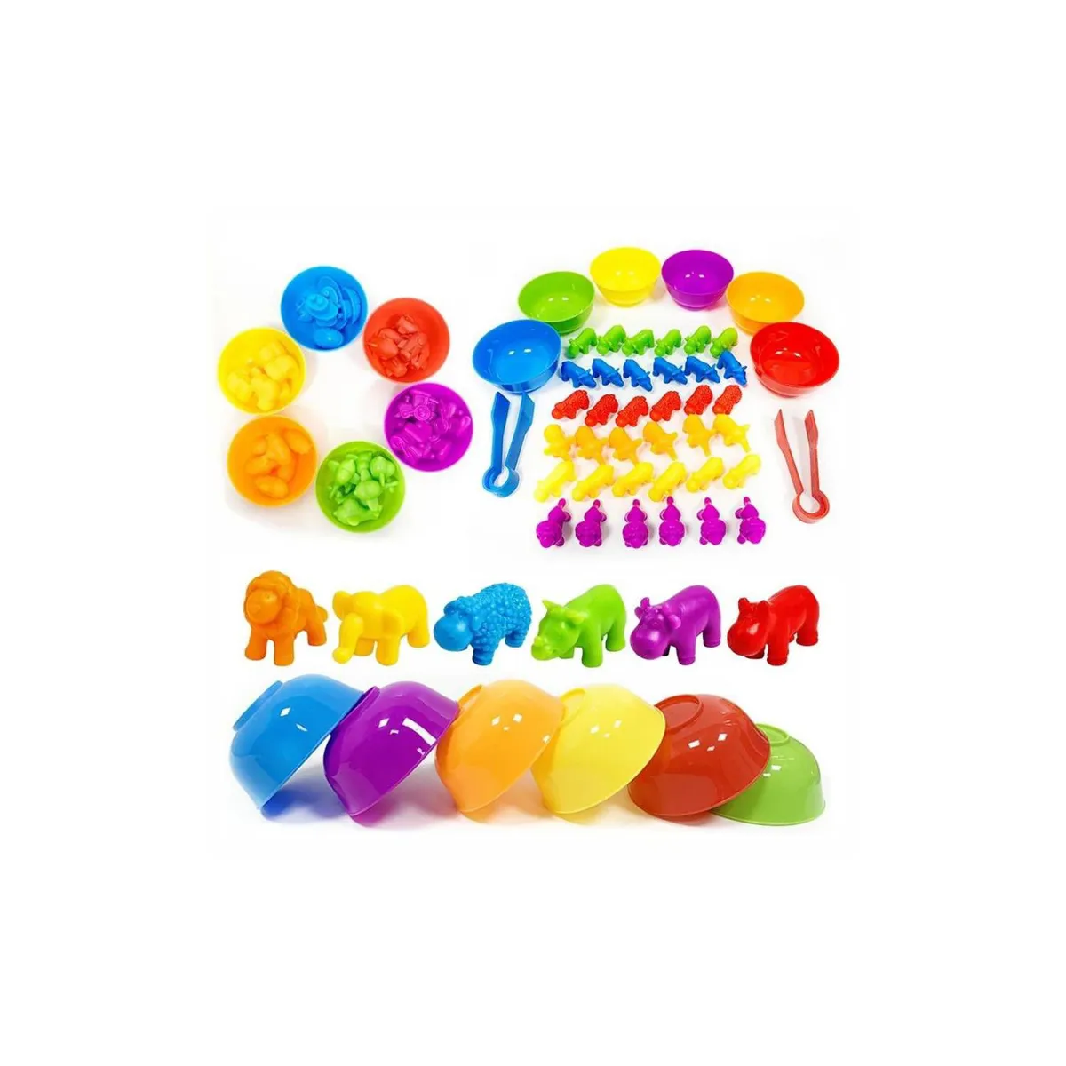 GENERICO - Juego de clasificación colores animales