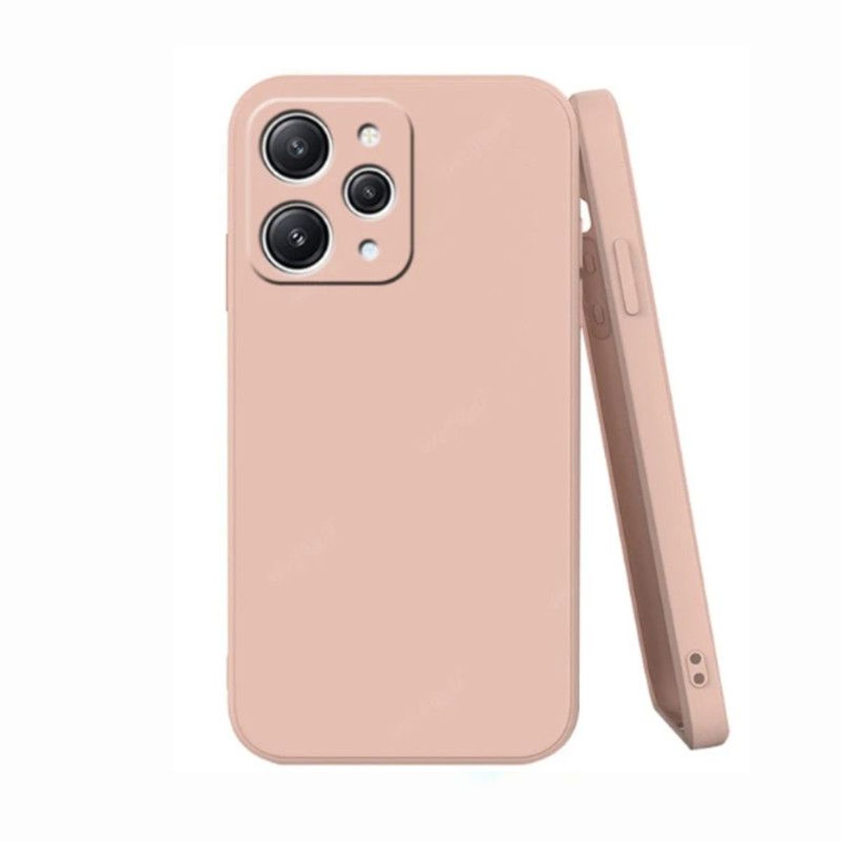 CASE - Case Silicona Para Xiaomi Redmi 12 4G - Rosa