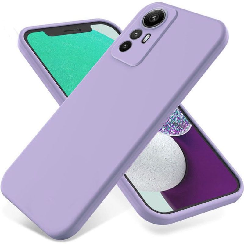 CASE - Case Silicona Para Xiaomi Redmi Note 12S - Lila