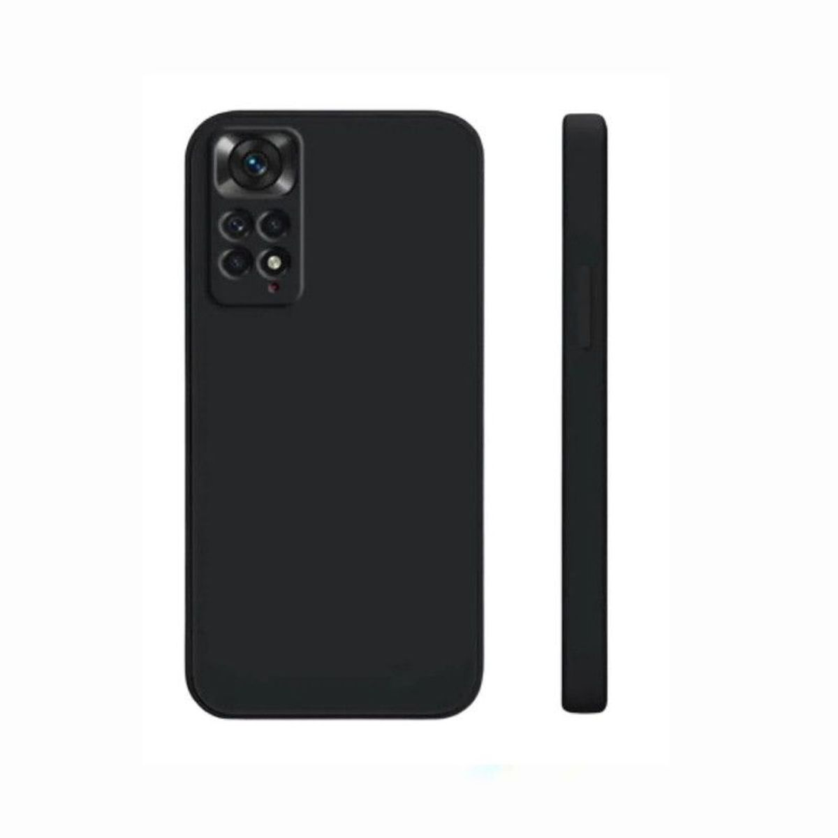 CASE - Case Silicona Para Xiaomi Redmi Note 11 4G - Negro