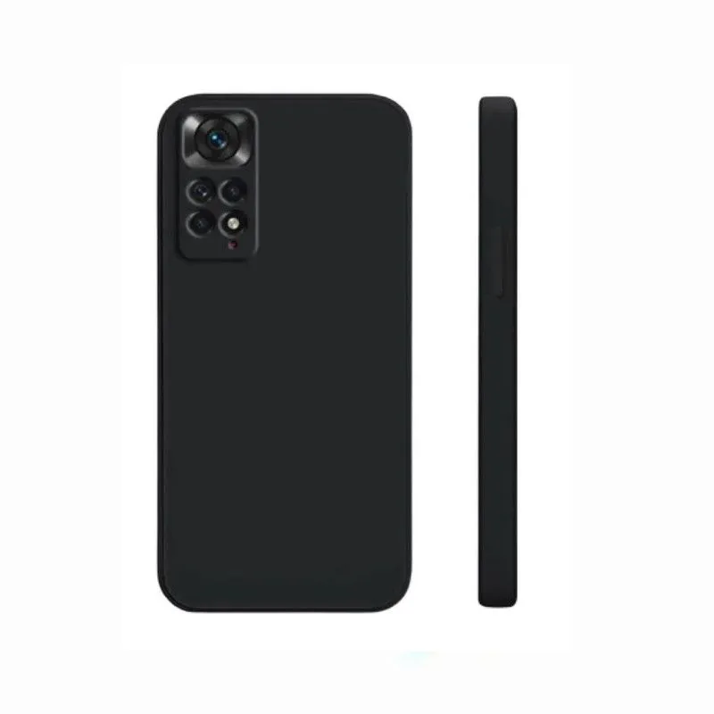 CASE - Case Silicona Para Xiaomi Redmi Note 11 4G - Negro
