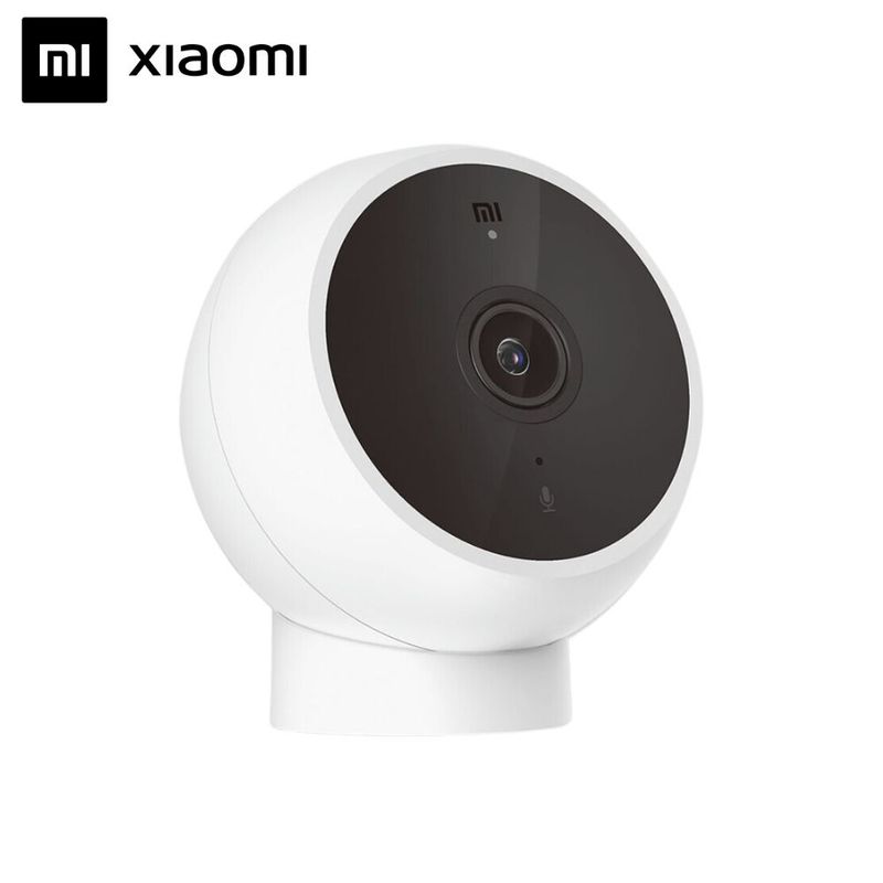 XIAOMI - Xiaomi Mi Camera 2K Magnetic Mount Blanco Cámara de Seguridad con Base Magnética