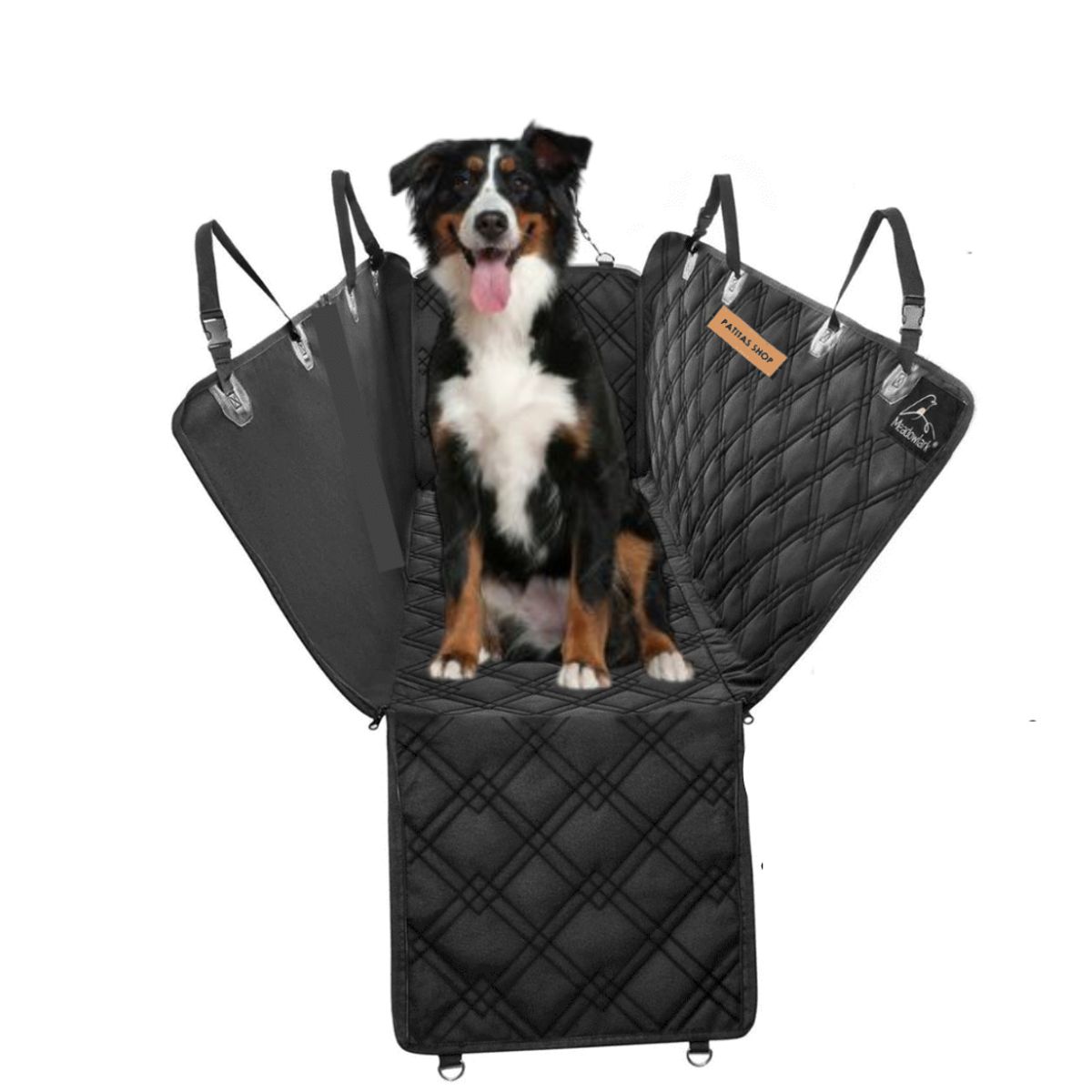 GENERICO - Cobertor Protector Funda Auto Patitas Premium para Mascotas