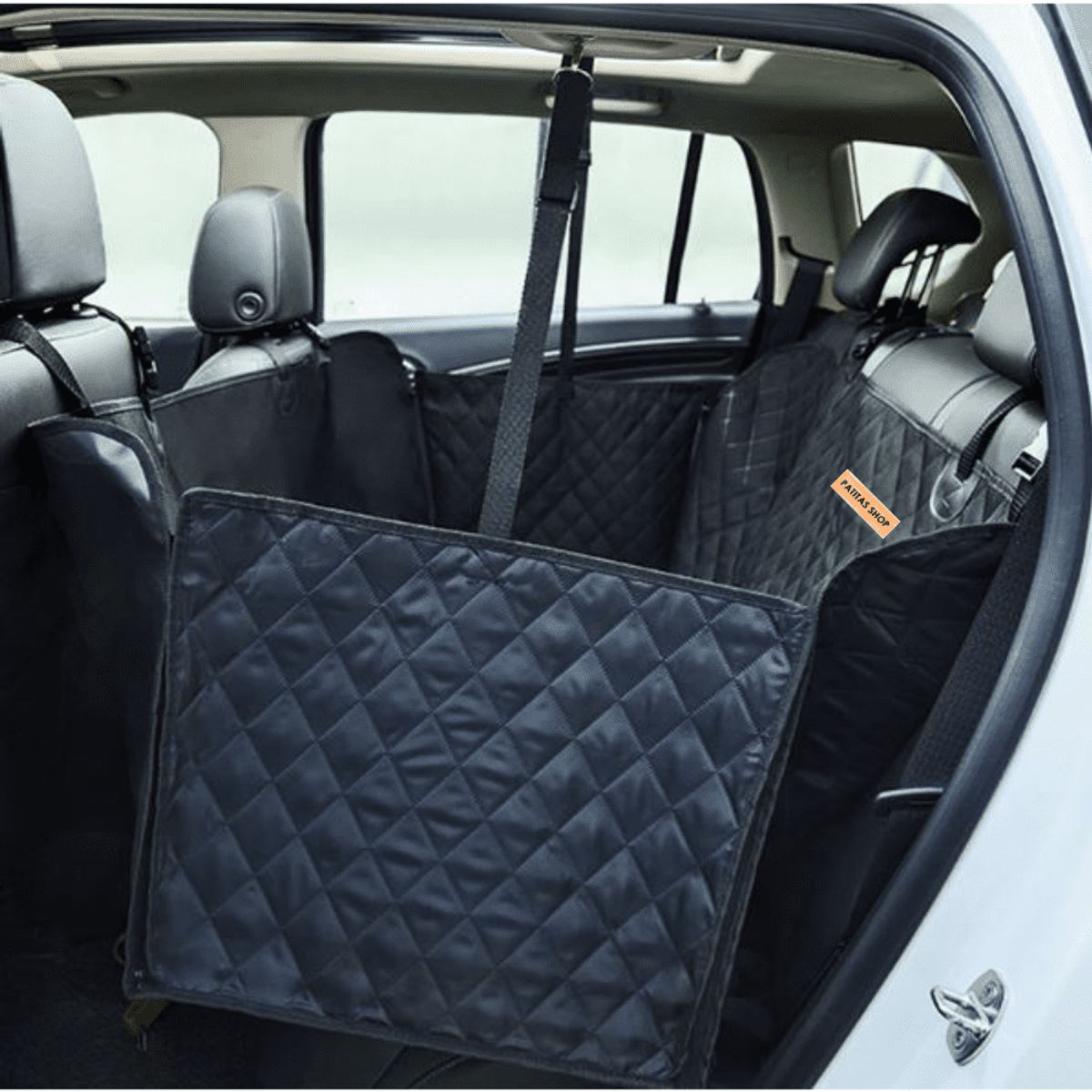 GENERICO - Cobertor Protector Funda Auto Patitas Premium para Mascotas
