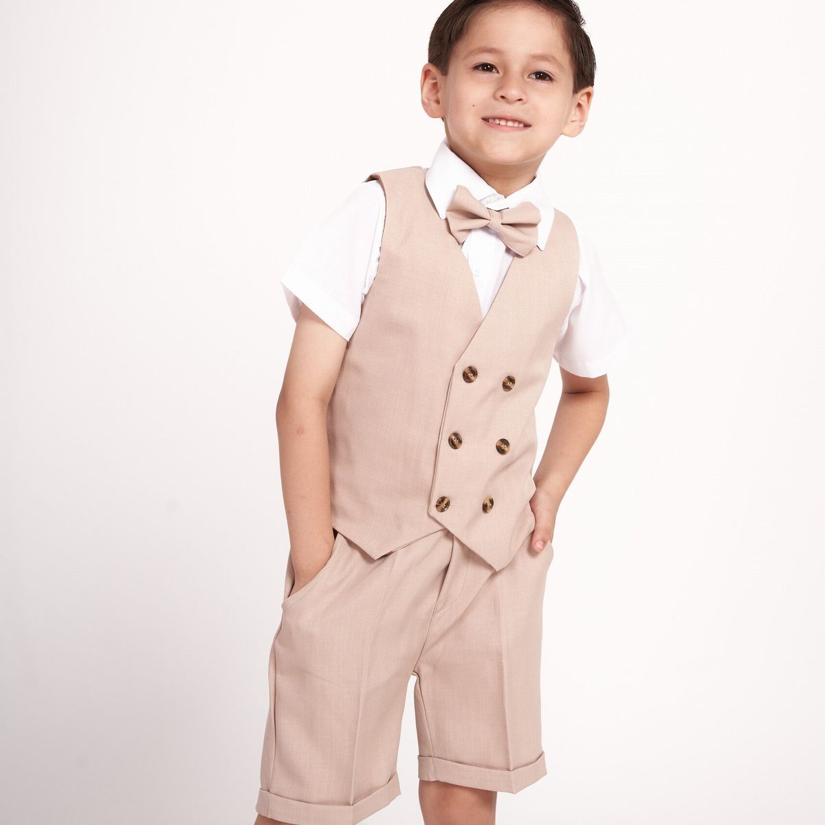 GENERICO - Conjunto traje formal short niño