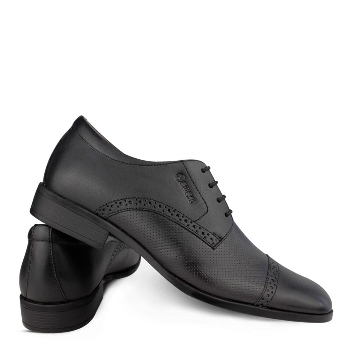 HAWERL - Zapato Oxford Vestir Hombre H452 Negro