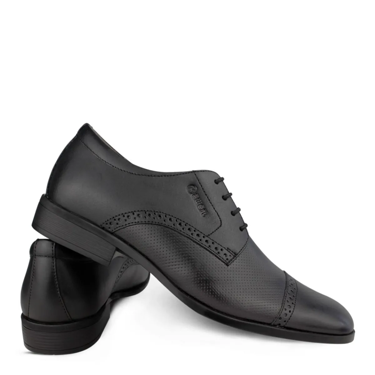 HAWERL - Zapato Oxford Vestir Hombre H452 Negro