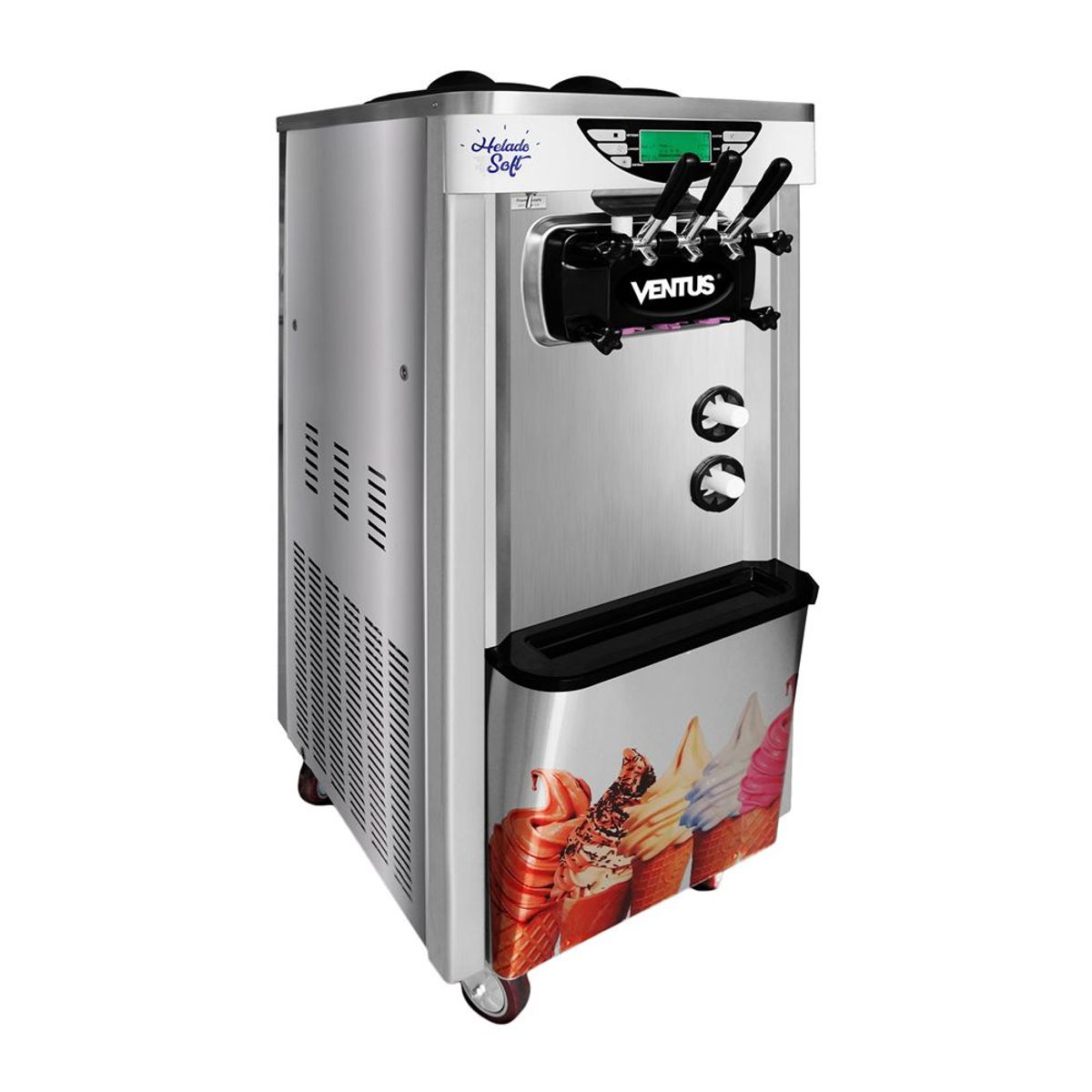 VENTUS - Máquina de Helado Soft 25L VSP-25PRO 2.0 - Ventus