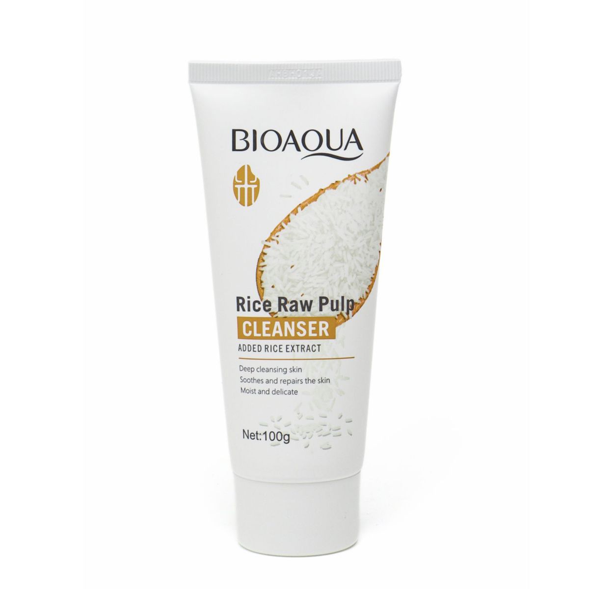 BIOAQUA - Limpiador Facial Arroz Rice Raw Pulp Bioaqua 100g Antiarrugas