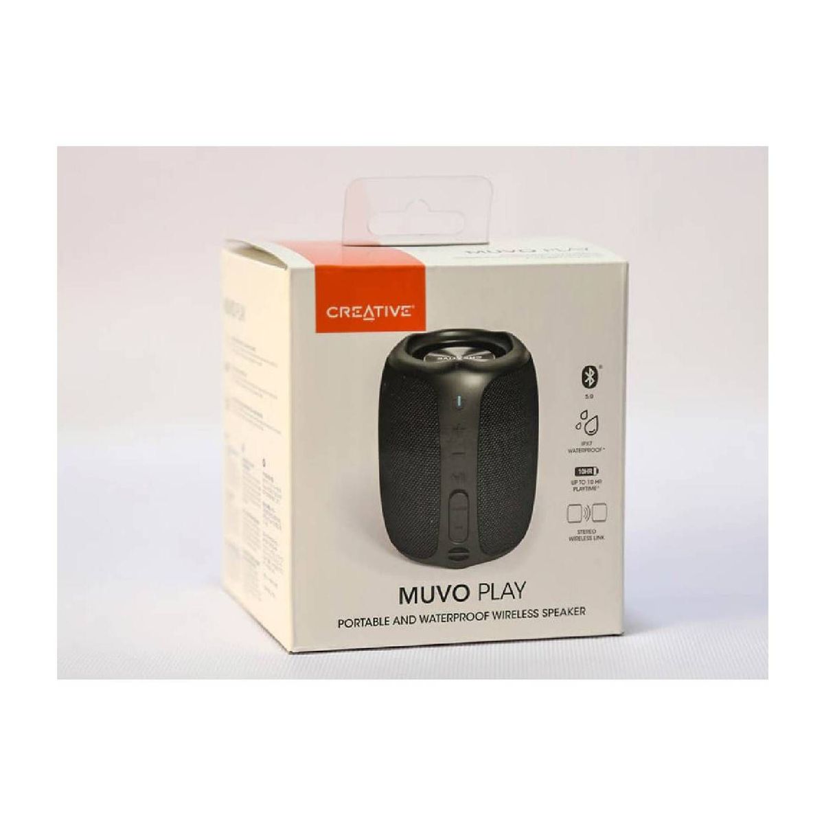 CREATIVE - Creative - Parlante MUVO Play Bluetooth 5.0 Waterproof IPX7- Negro