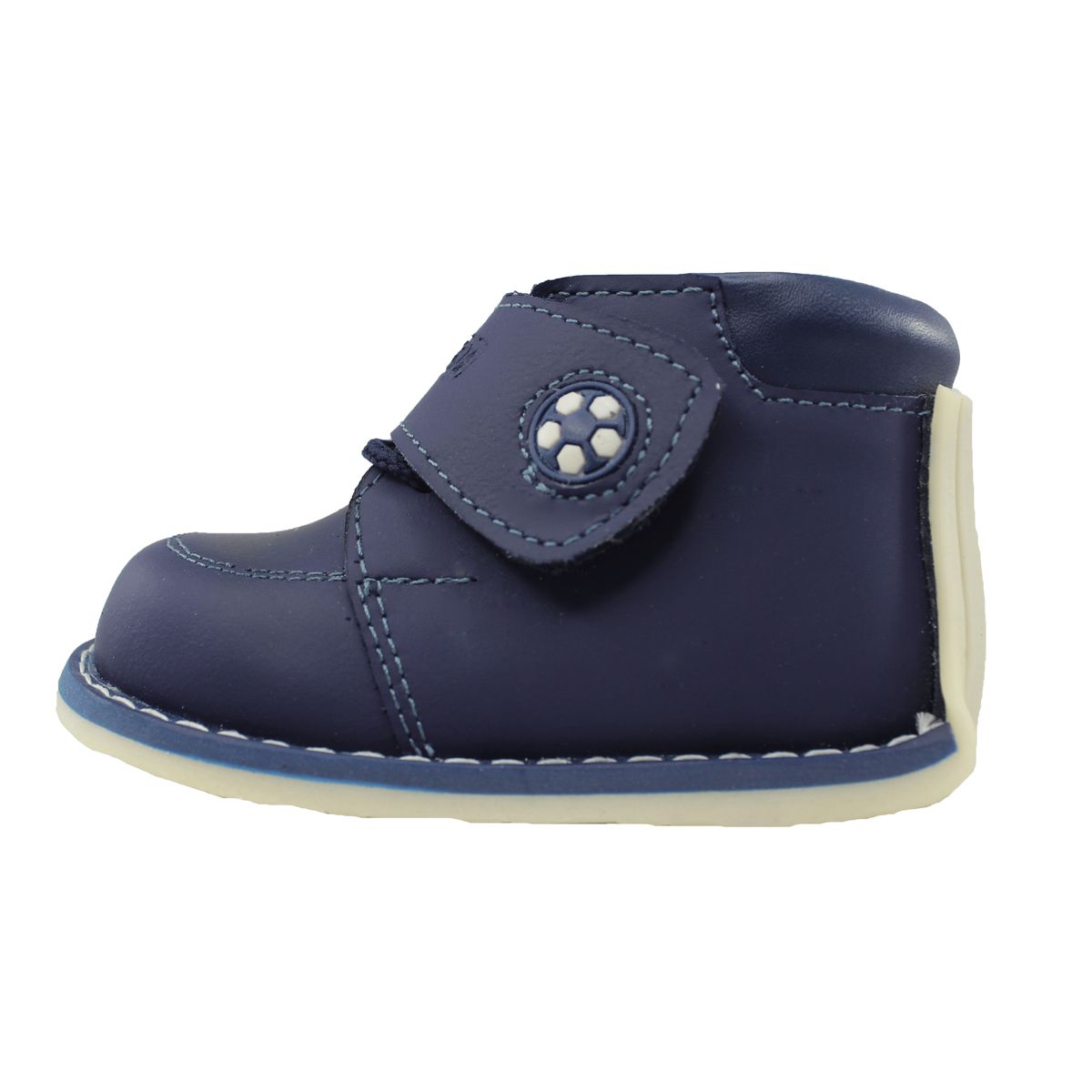 PEI UNIQUE OUTFIT - Pibe Niño Pei Uou Cuero Danilo Camel Azul y Negro