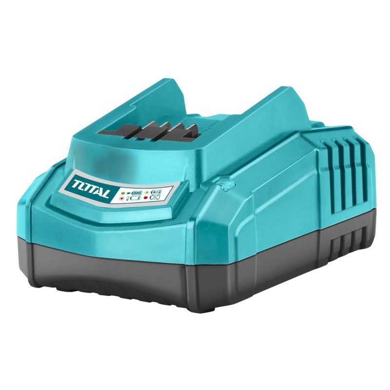 TOTAL TOOLS - Cargador rapido para bateria 20v 2ah Indsutrial Total