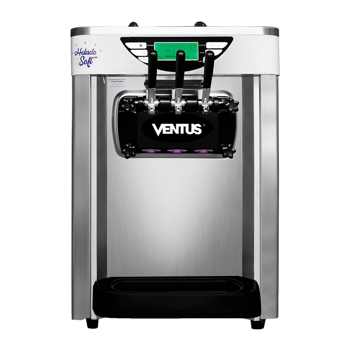 VENTUS - Máquina de Helado Soft 30l VSP-30S- Ventus