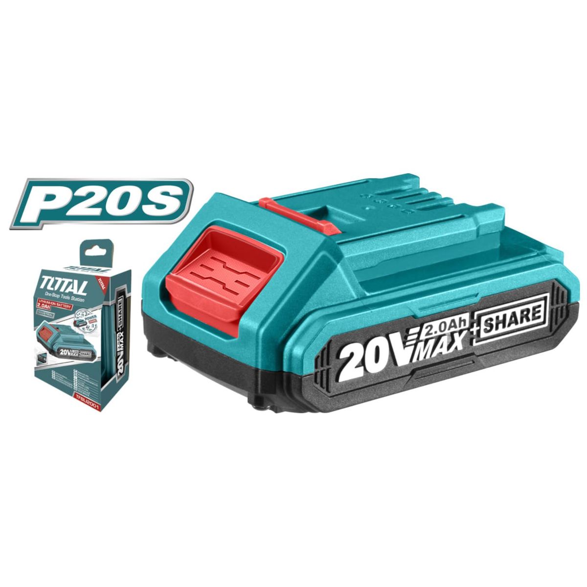 TOTAL TOOLS - Bateria de litio 20v 2ah Total