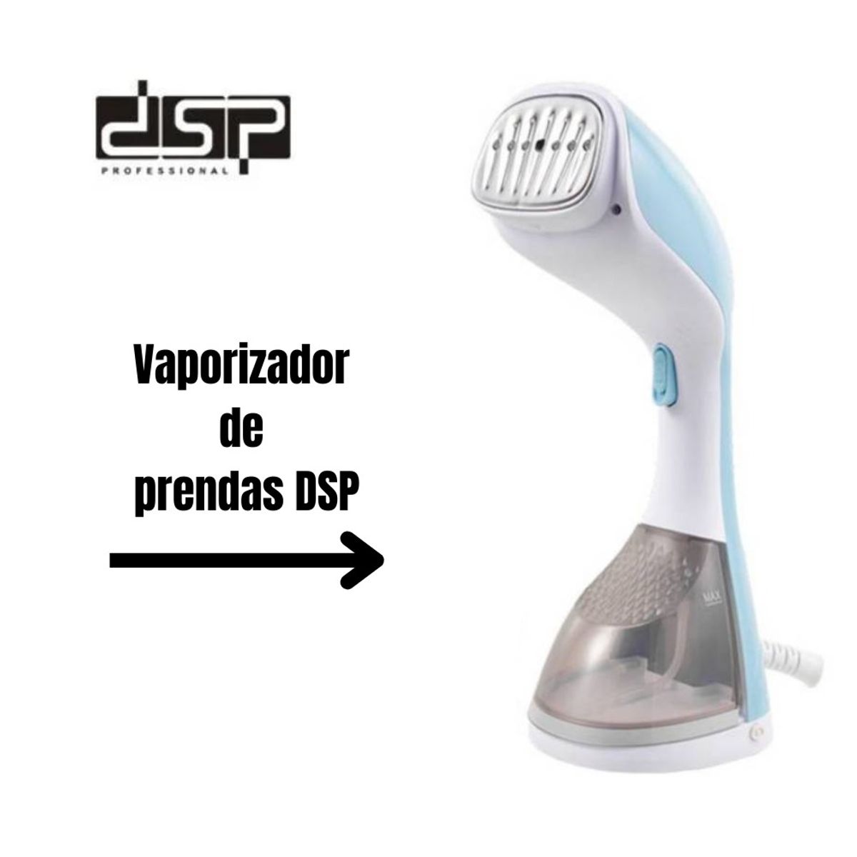 DPS - VAPORIZADOR DE ROPA MANUAL NOKD1079 1400 WATTS