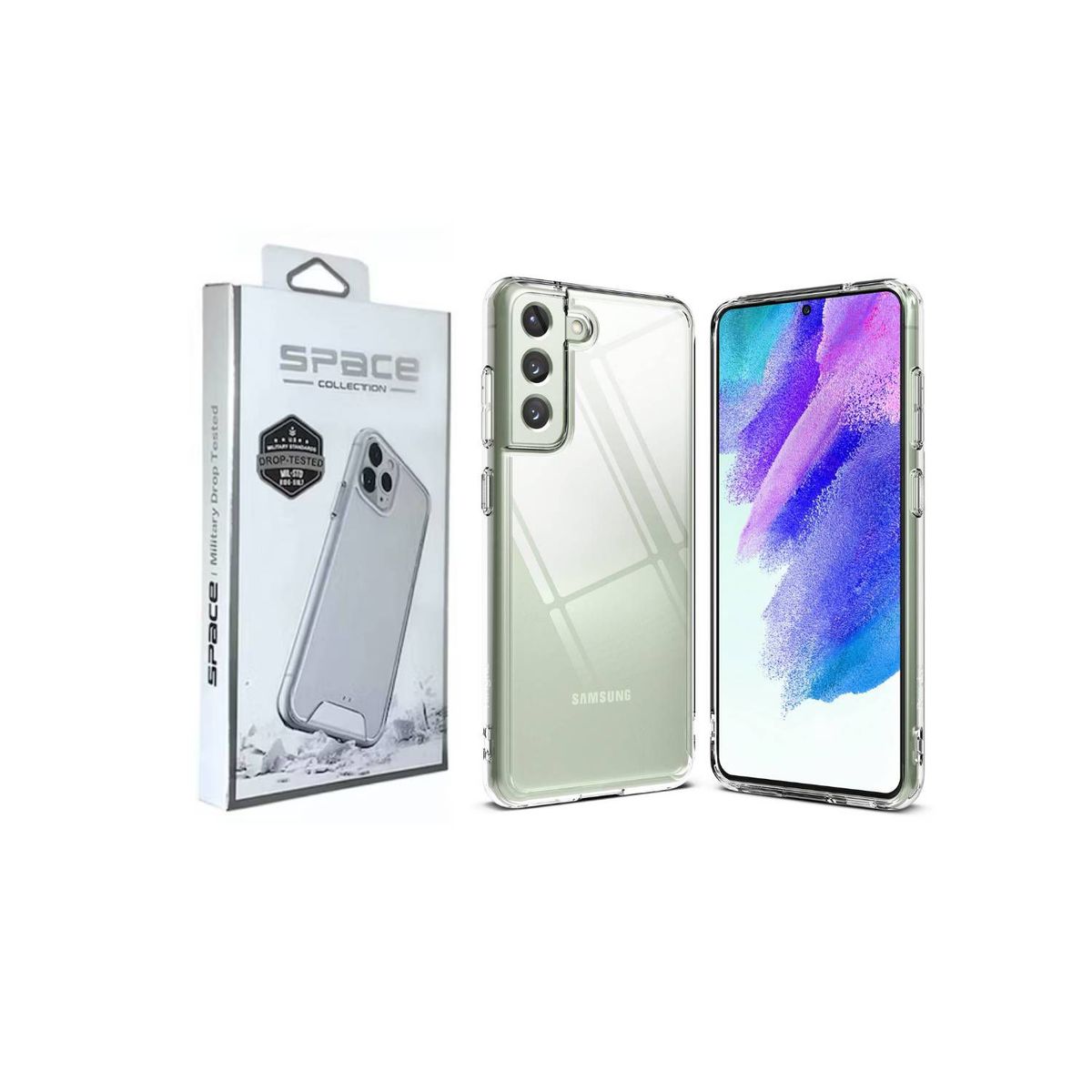 SPACE - Case Space Transparente Para Samsung S23 FE