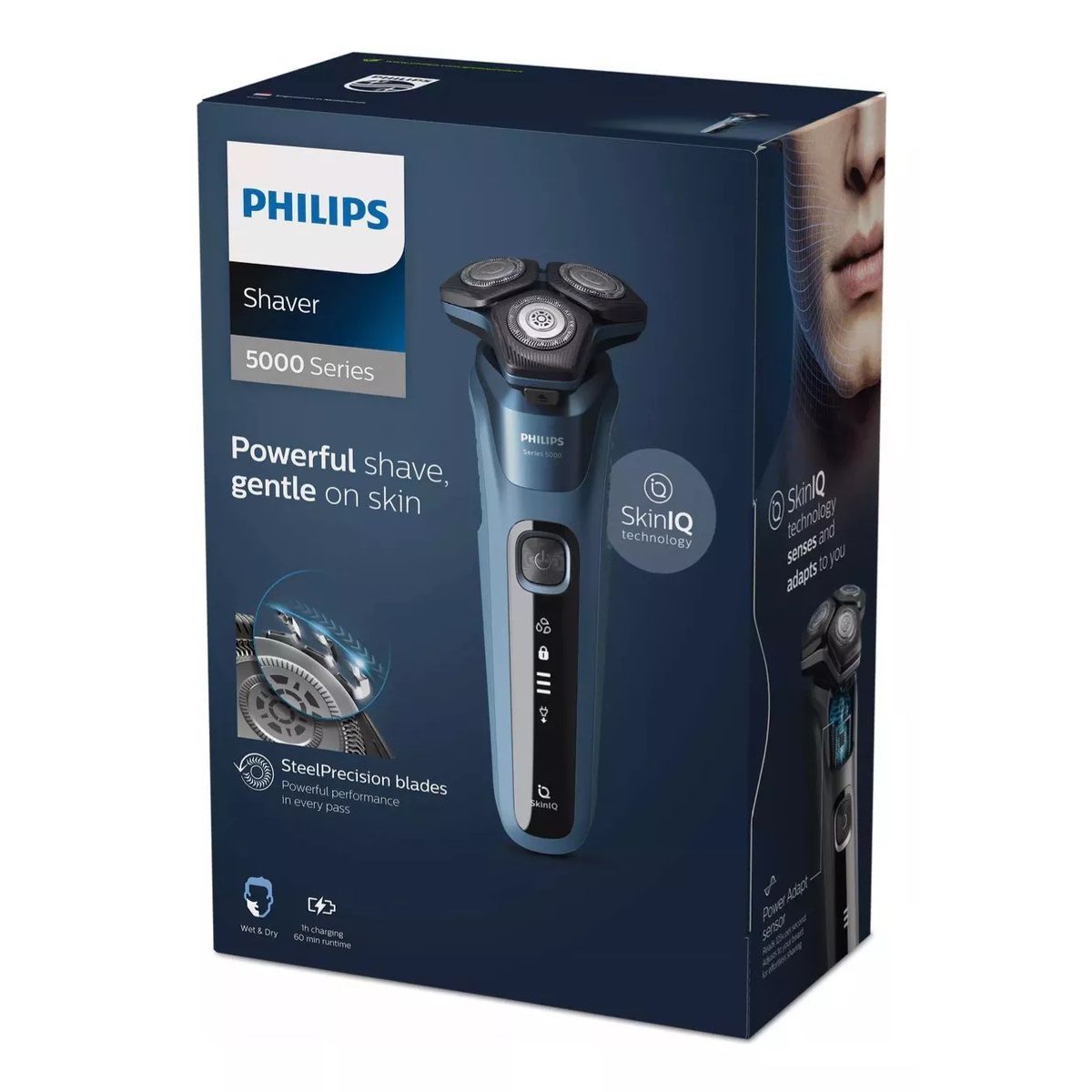 PHILIPS - Afeitadora Philips Skin Iq Sensor De Barba Y Patillero S5880