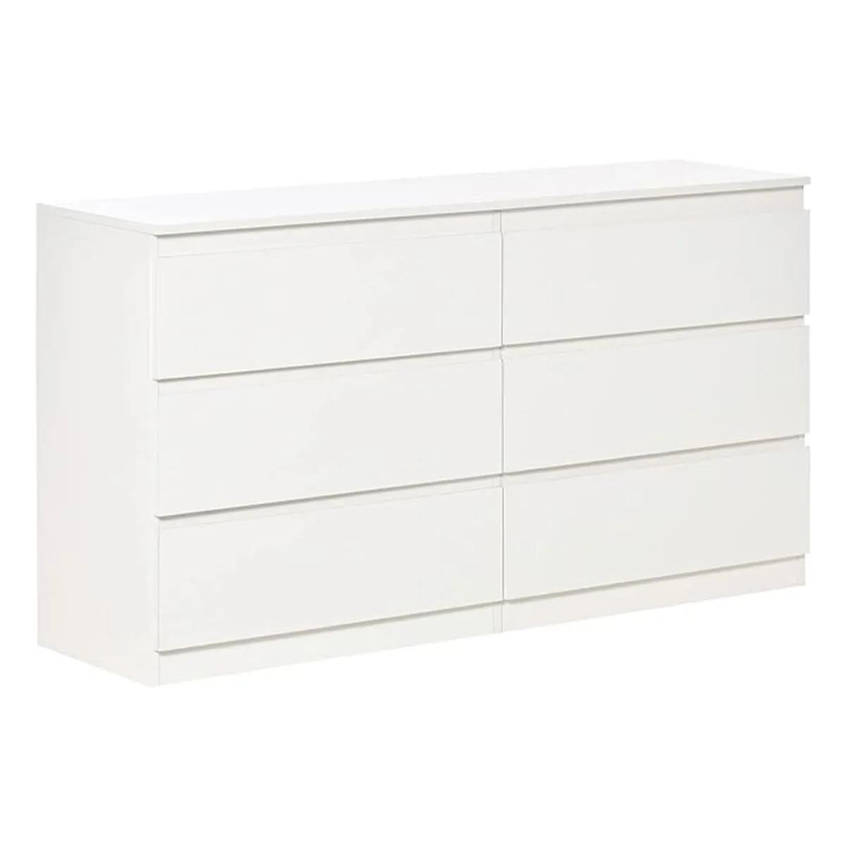 GENERICO - Cómoda Moderna Aros De 6 Cajones - Gaudi