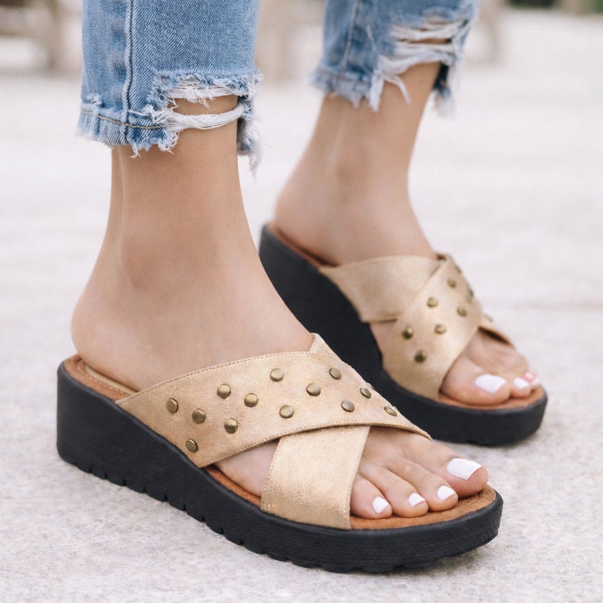 GENERICO - Sandalias Mujer Misshus Aurora beige