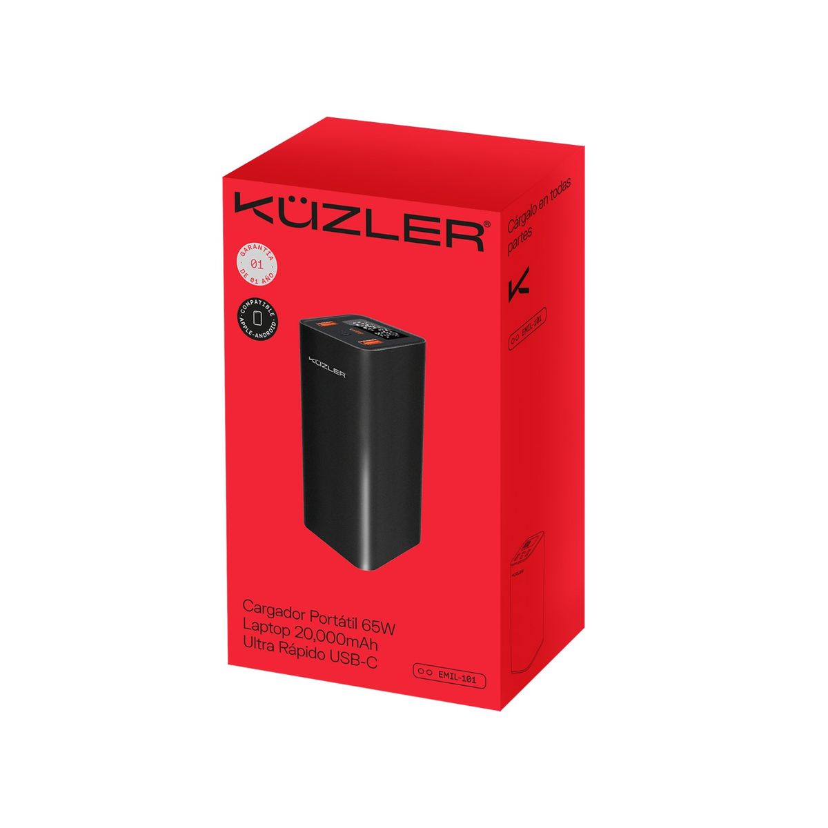 KUZLER - Power Bank Kuzler EMIL-101 20000mAh