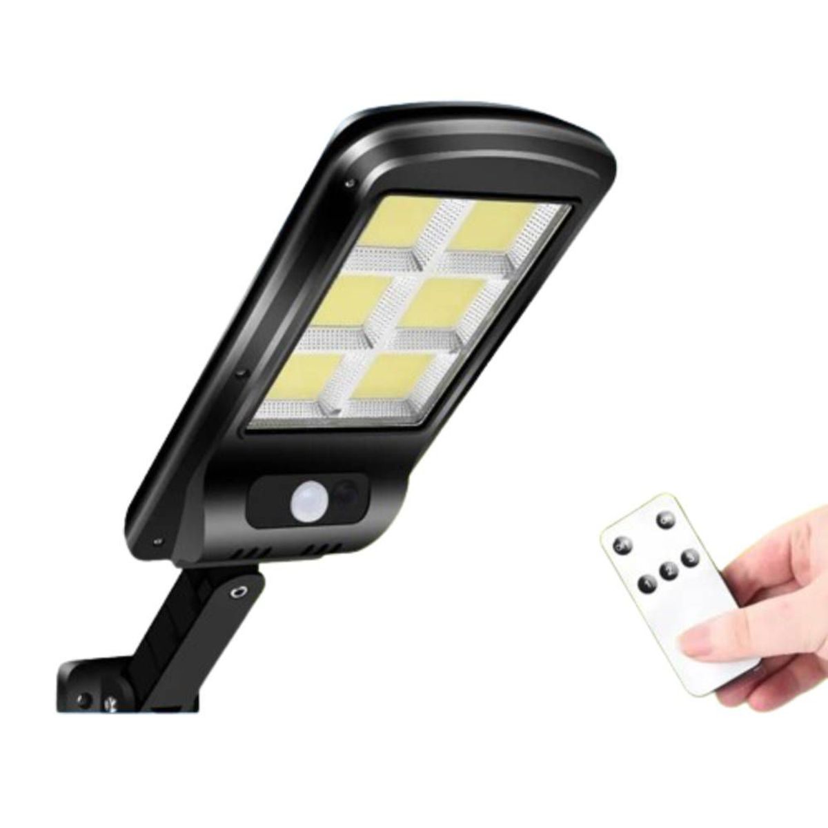 GENERICO - Lampara Solar para Exterior Hogar Jardin Panel Sensor Led Reflector