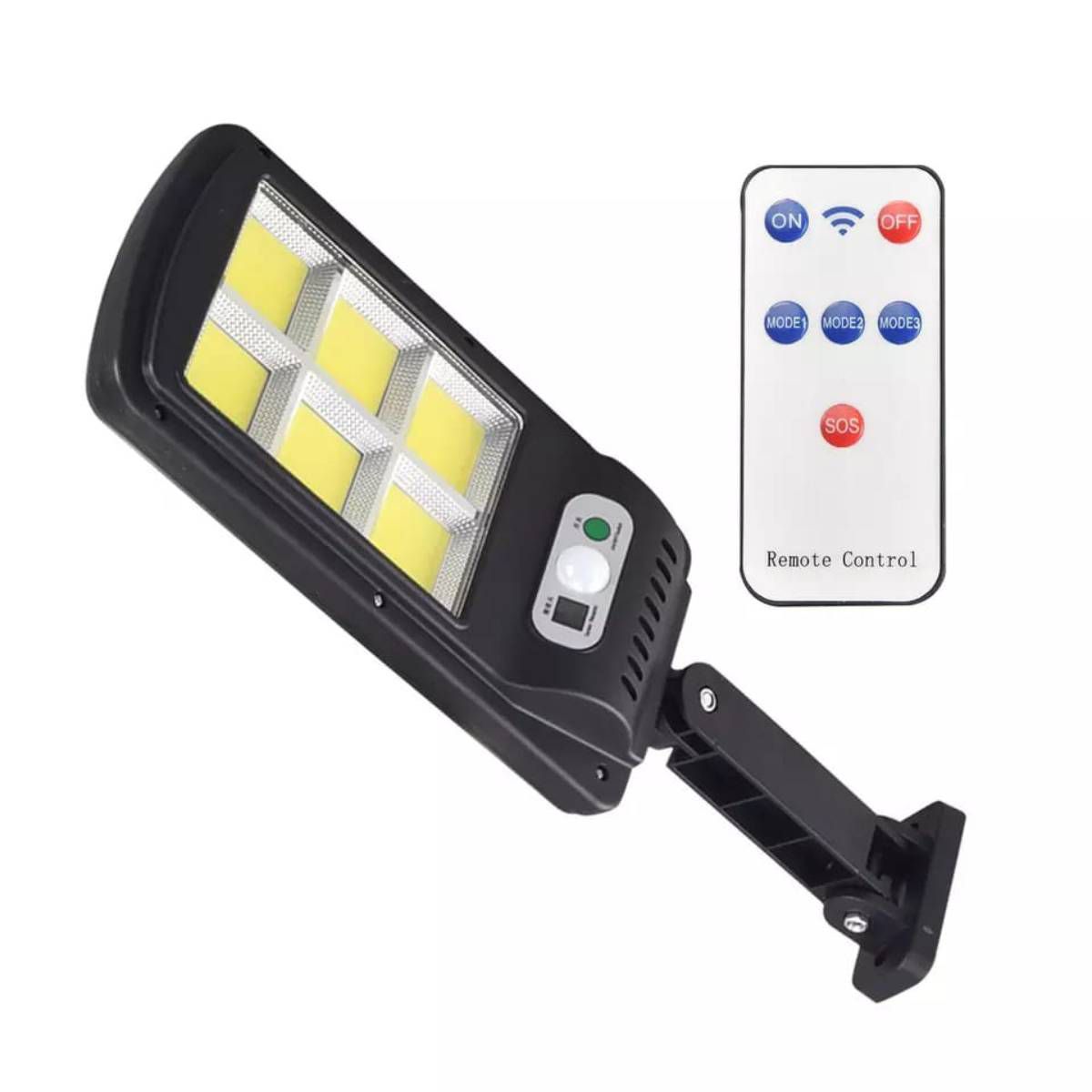 GENERICO - Lampara Solar para Exterior Hogar Jardin Panel Sensor Led Reflector