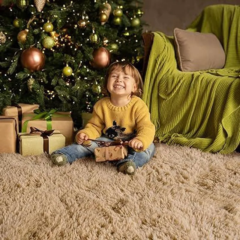 GENERICO - BAJADA DE CAMA RECTAGULAR 100X160CM BEIGE