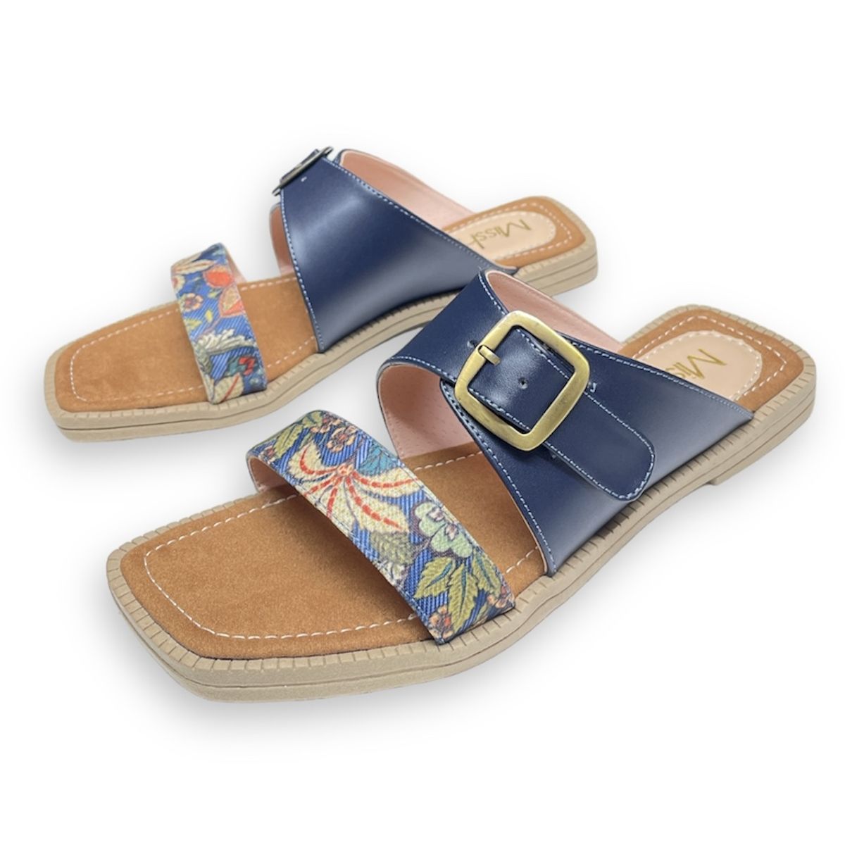 GENERICO - Sandalias Mujer Misshus Lulu azul osc