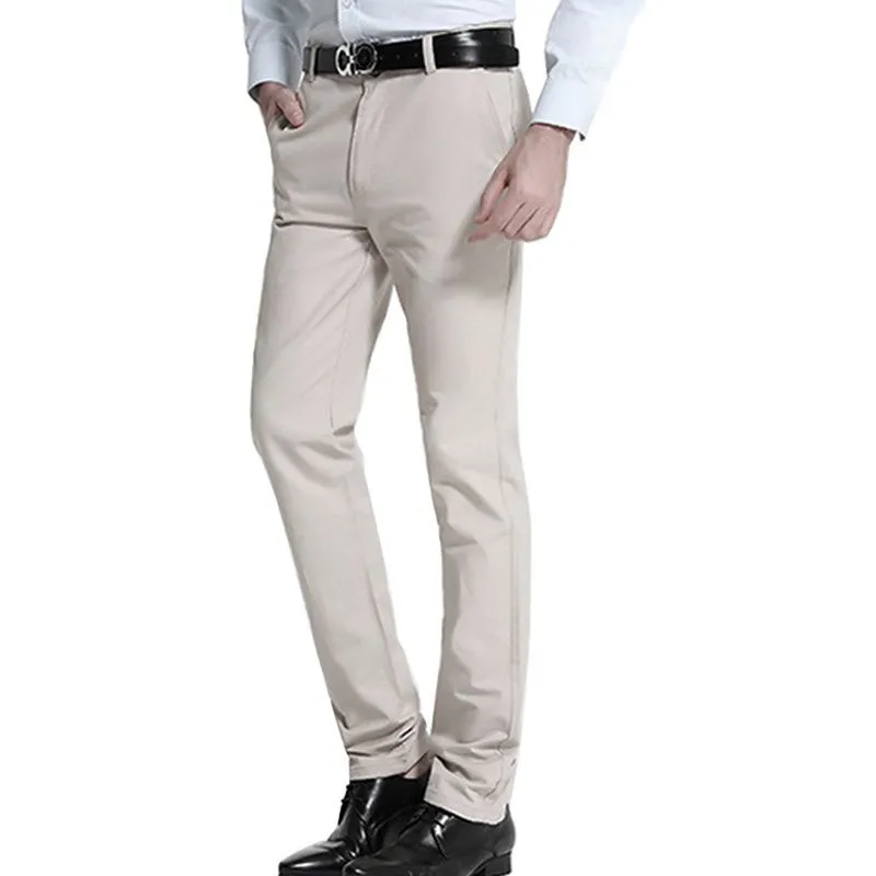 BAALATHKKO5 - Moda Pantalón Straight Hombre Cómodo