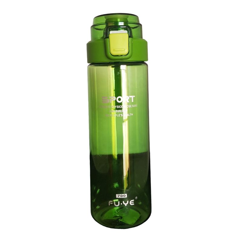 GENERICO - Tomatodo con botón a presión de 700 ml Verde