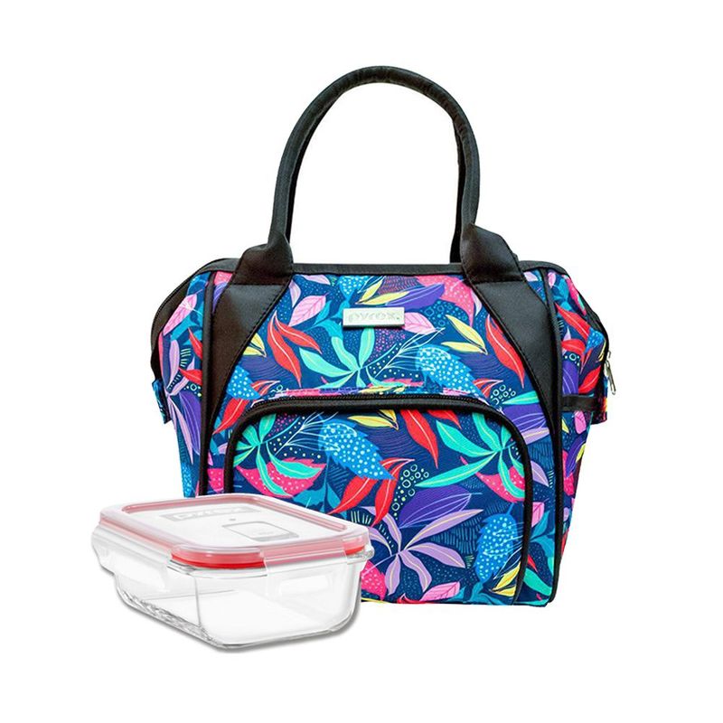 PYREX - Lonchera  Pyrex Termica Palmeras + Taper 650ml -300380