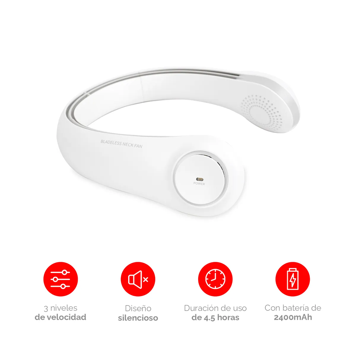 VIVIBOX - Ventilador Portátil Para El Cuello