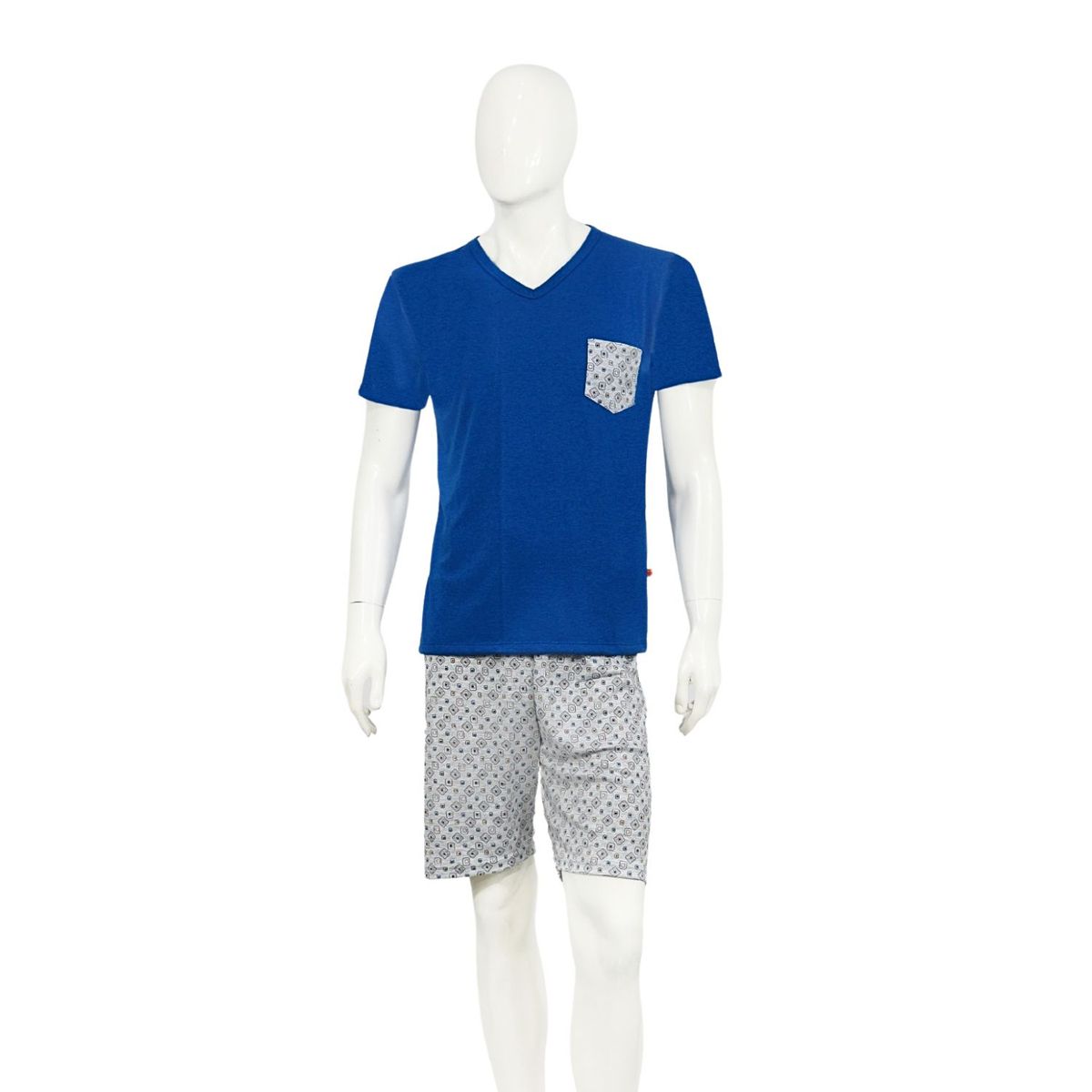 GENERICO - Pijama Short Polo Algodón Urbane Caballero Inga Pijamas_.